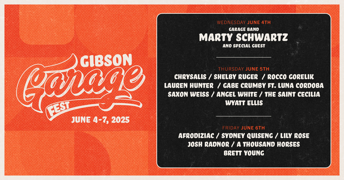 Banner Image For Gibson Garage Nashville: Garage Fest 2025 Live Blog