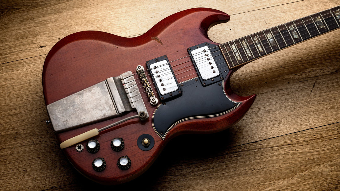 George Harrison’s iconic Gibson SG set for auction