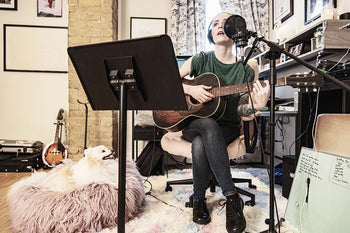 Banner Image For How to record pro acoustic guitar sounds in your home studio on a budget
