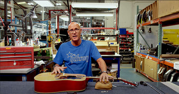 Banner Image For Video: How to adjust the action on your acoustic guitar