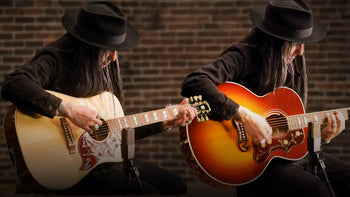 Banner Image For Gibson Hummingbird vs Gibson SJ-200—what’s the difference?