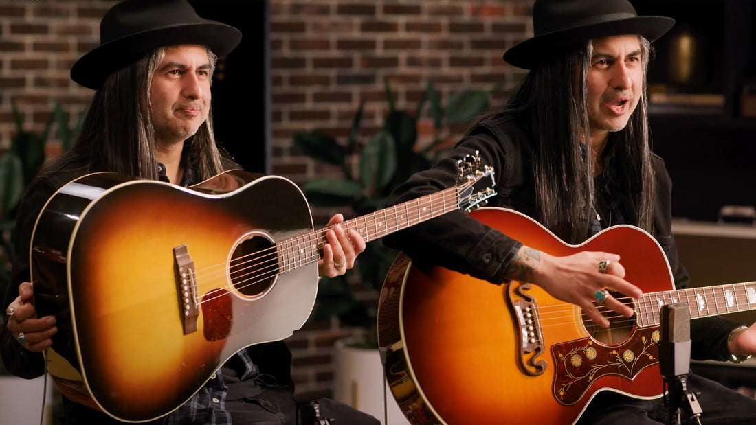 Banner Image For Gibson J-45 vs Gibson SJ-200: What’s the difference?