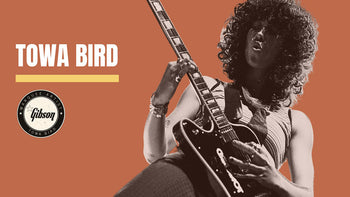 Banner Image For Gibson announces Towa Bird as latest Marquee Artist