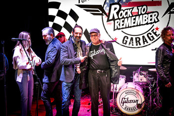 Banner Image For Gibson Gives and Cheap Trick raise over $60,000 for Guitars for Vets organization
