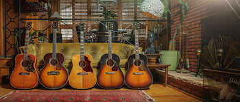 Banner Image For Gibson Custom launches the Murphy Lab Heavy Aged Acoustic Collection