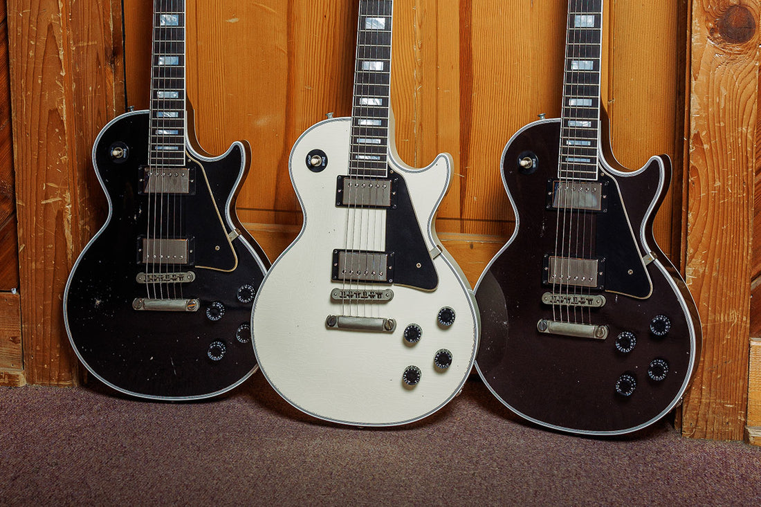Banner Image For Only at Gibson: Check out the latest exclusive finishes, Custom Select models, Epiphone, Kramer, and more