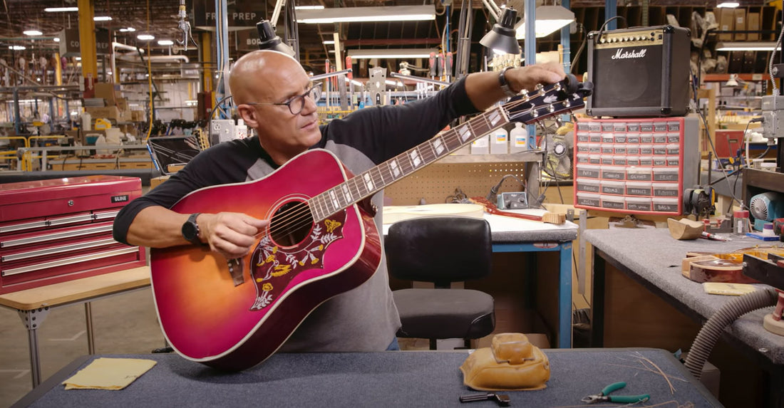 Banner Image For Video: How to restring and tune your acoustic guitar