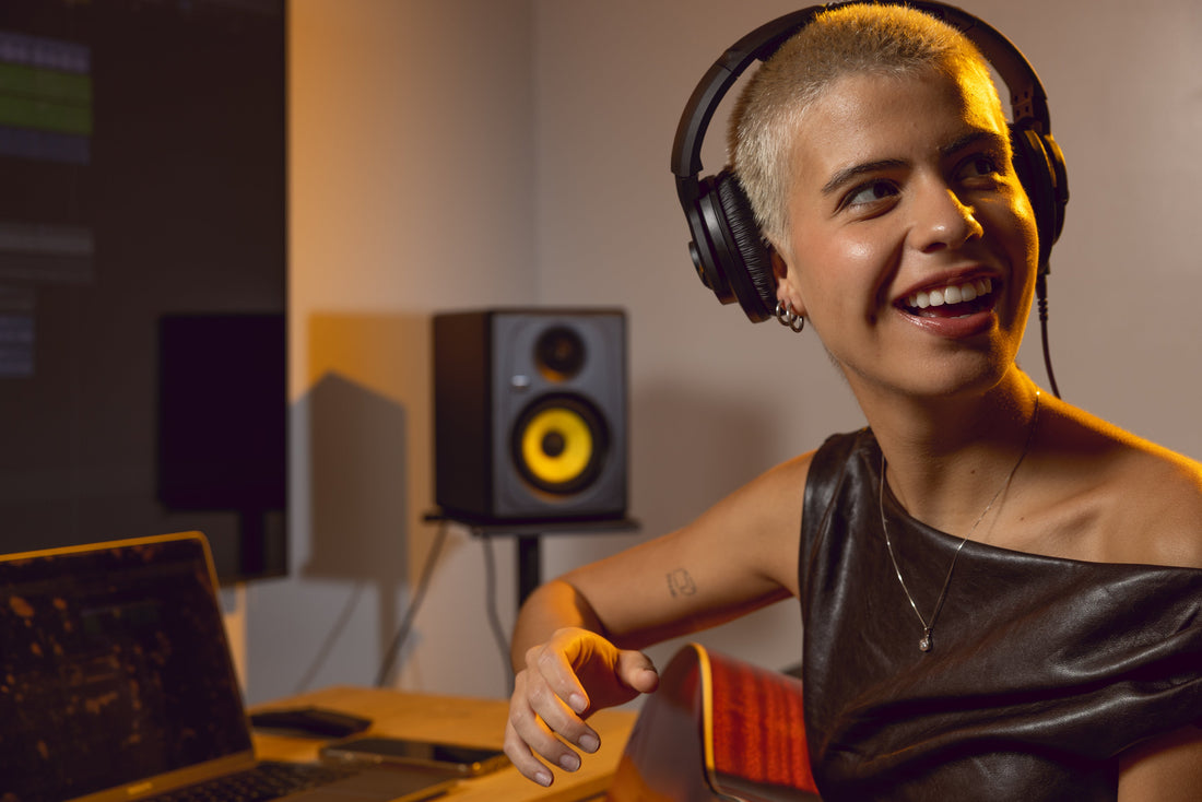 Latin GRAMMY-nominated Colombian artist Annasofia called on KRK Kreate for debut EP
