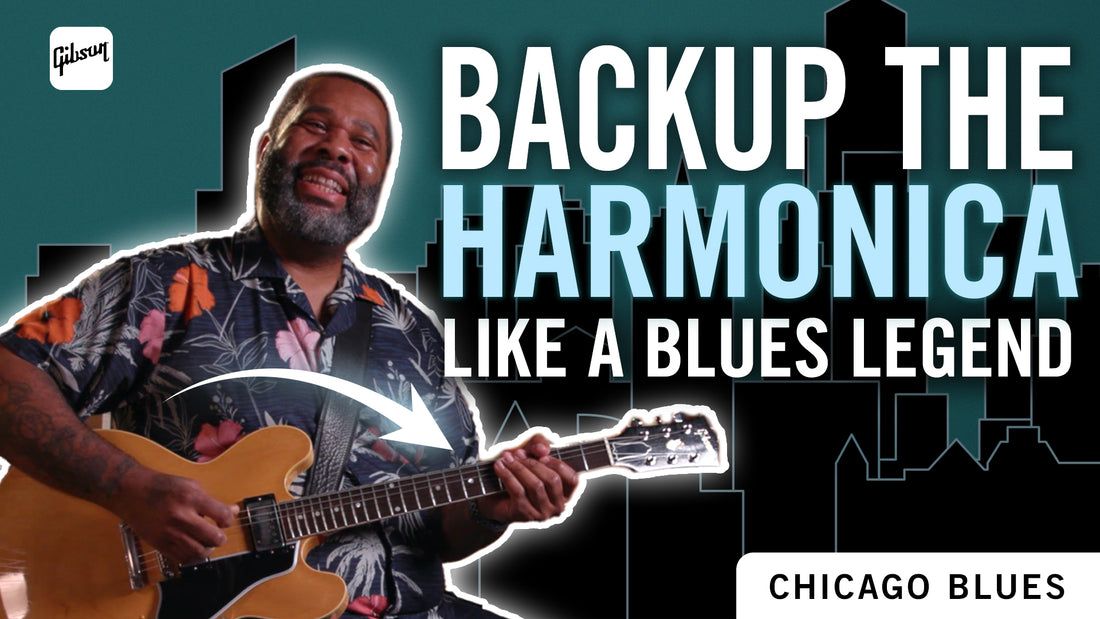 Banner Image For Video: Rhythm guitar tricks for backing blues harmonica players