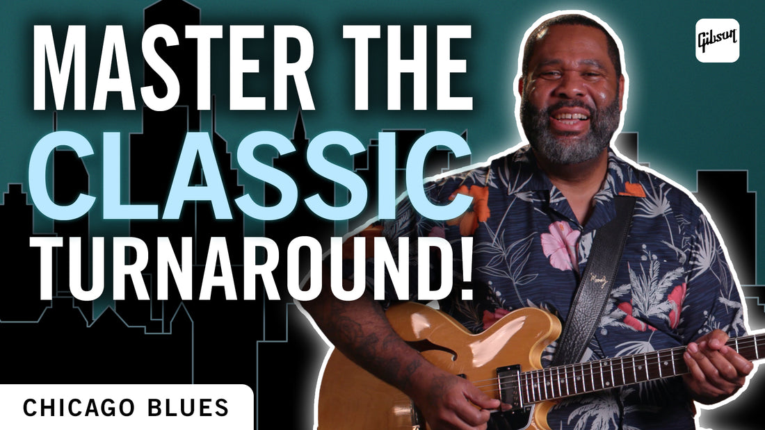 Banner Image For Video: How to play a classic blues guitar turnaround