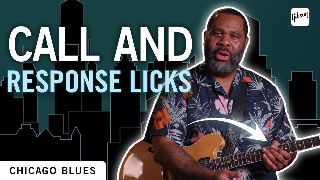 Banner Image For Video: Learn how to use call and response blues guitar licks with Kirk Fletcher