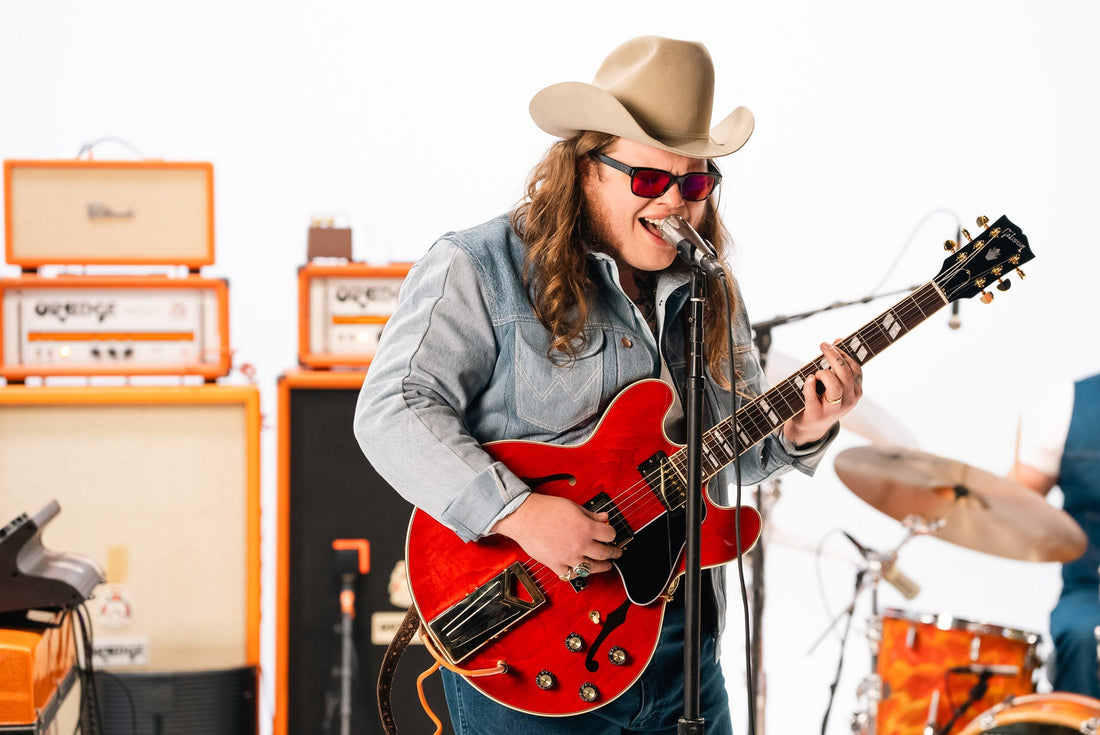 Banner Image For Marcus King on his new Gibson ES-345 signature model: “This guitar has the ability to pull new ideas out of me every night and an incredible versatility that makes the possibilities nearly endless”