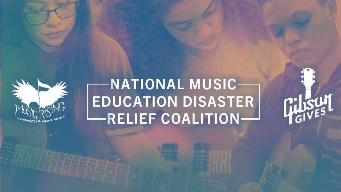 Banner Image For National Music Education Disaster Relief Coalition forms with Music Rising, Gibson Gives, and others