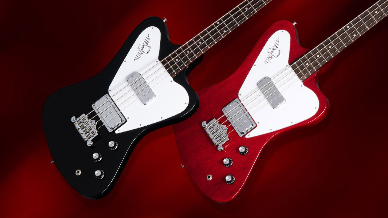 Gibson's Non-Reverse Thunderbird bass, a modern take on a classic