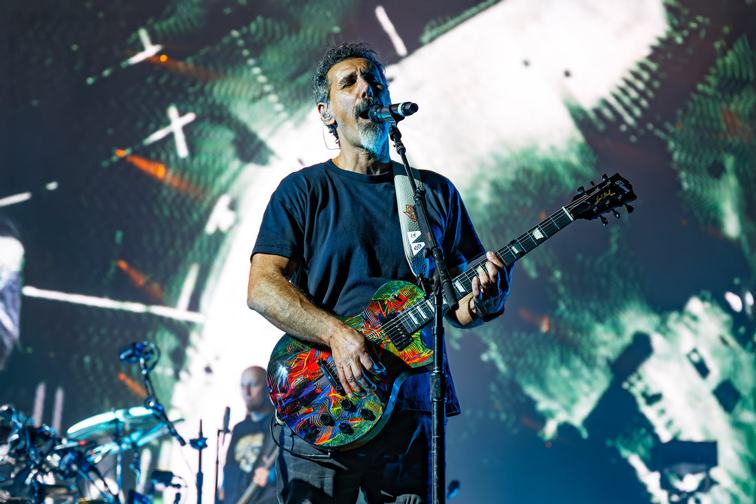 Banner Image For Gibson announces the Gibson Custom Serj Tankian “Foundations” Les Paul Modern VIP Package
