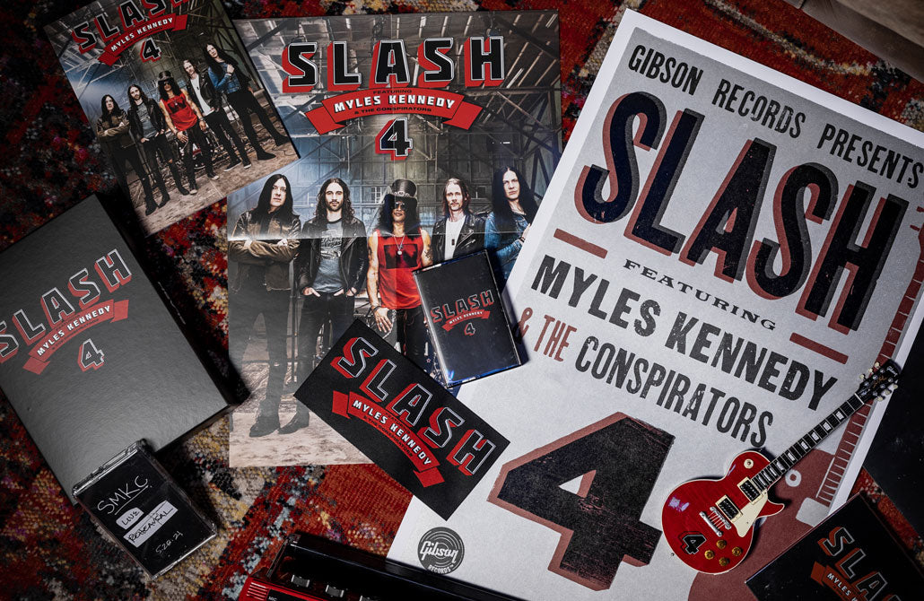 Banner Image For Gibson Films releases Slash: The Making of “4”