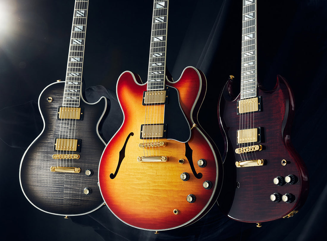 Banner Image For What makes the Gibson Les Paul Supreme, SG Supreme, and ES Supreme evolving works of art?