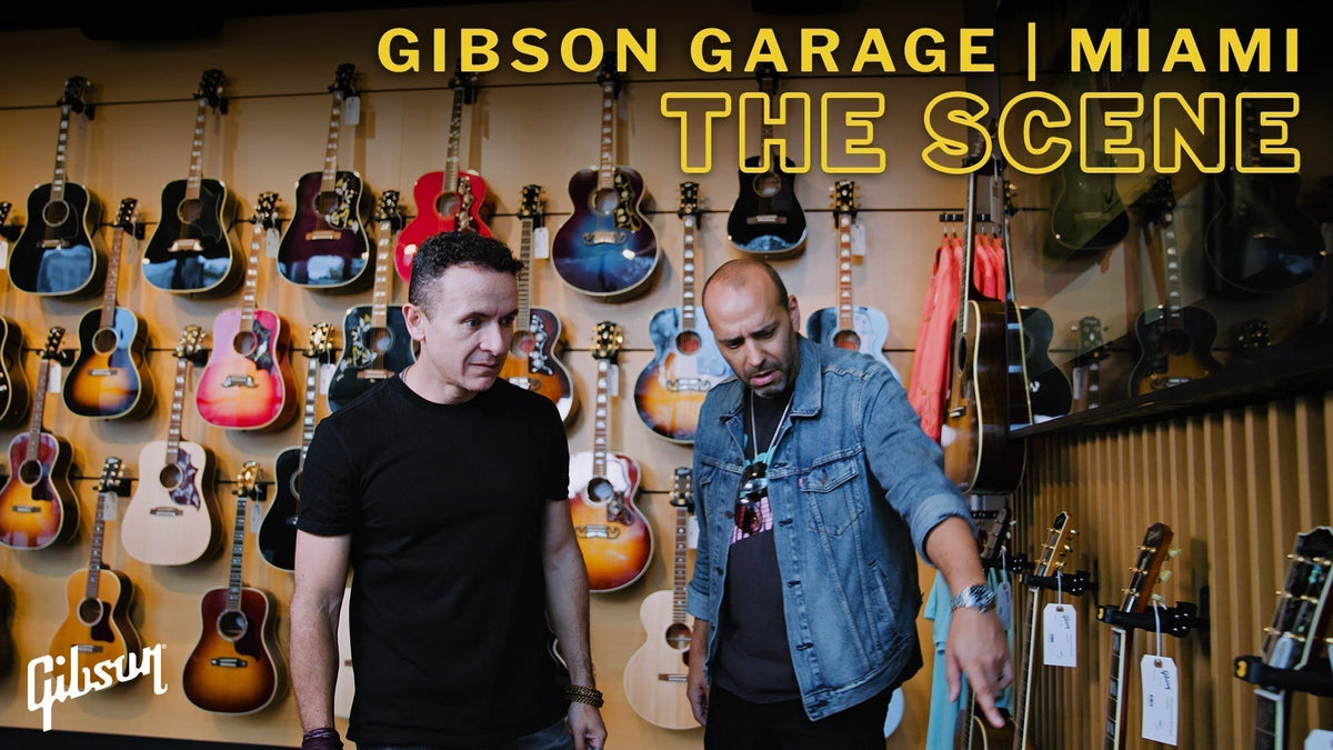 Gibson TV launches new episode of The Scene in celebration of Gibson Garage Miami opening