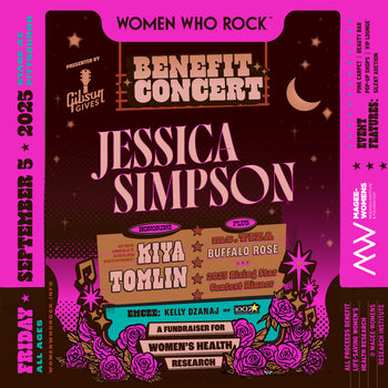 Banner Image For Gibson Gives: Jessica Simpson to headline 2025 Women Who Rock Benefit Concert in Pittsburgh