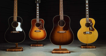 100 Years of Flat-Tops: Exploring iconic acoustic guitar body shapes on the Gibson Gear Guide