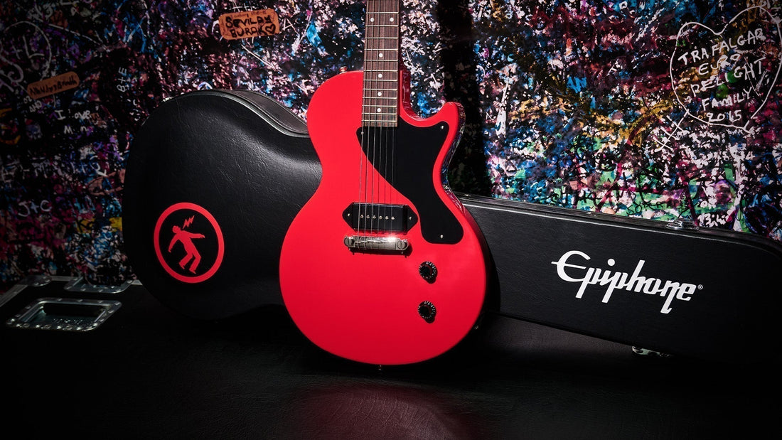 Introducing the Epiphone Billie Joe Armstrong Les Paul Junior in Radiant Red