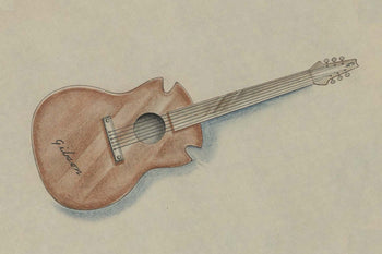 Banner Image For Revolutionary 1950s designs from the Gibson archives revealed afresh