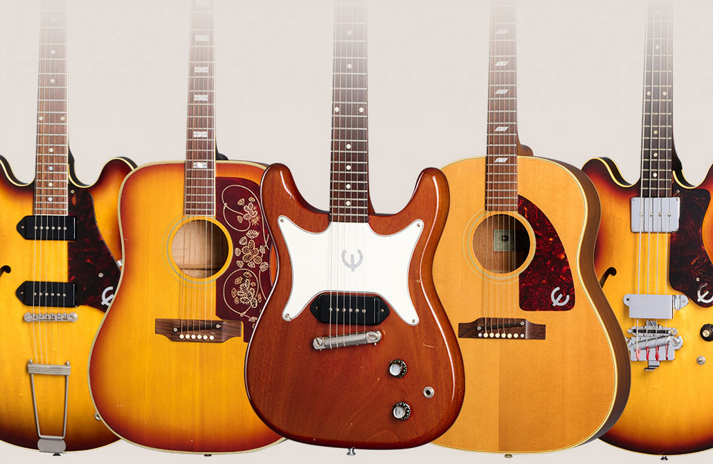 Banner Image For Gibson Certified Vintage drops five iconic Epiphones