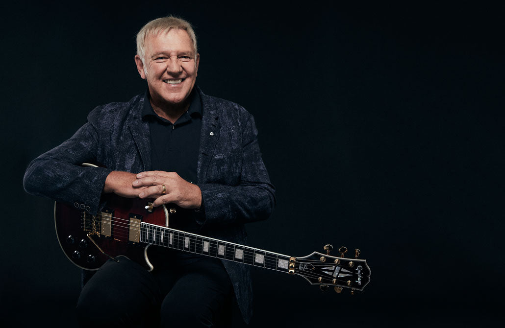 Banner Image For Meet the Epiphone Alex Lifeson Les Paul Custom Axcess