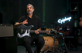 Banner Image For Epiphone 150th anniversary guitar demo: Crestwood, Wilshire, Sheraton, and Zephyr