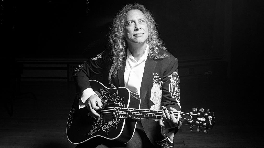 Kirk Hammett Raven by Ross Halfin 