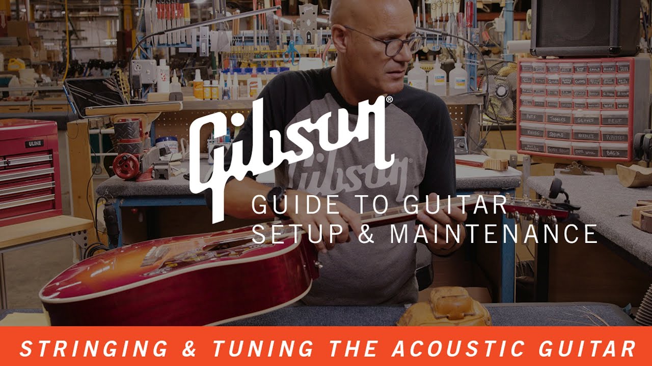Stringing and Tuning the Acoustic Guitar