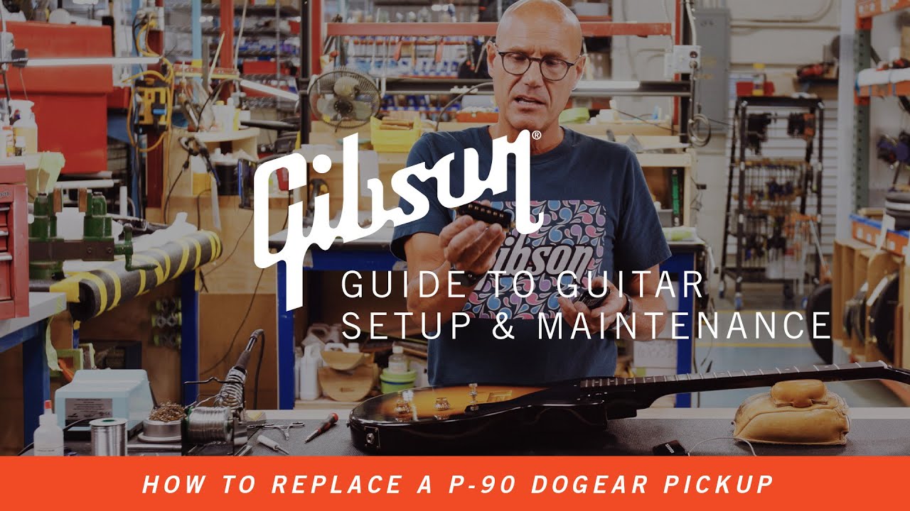 How To Replace a P-90 Dogear Pickup