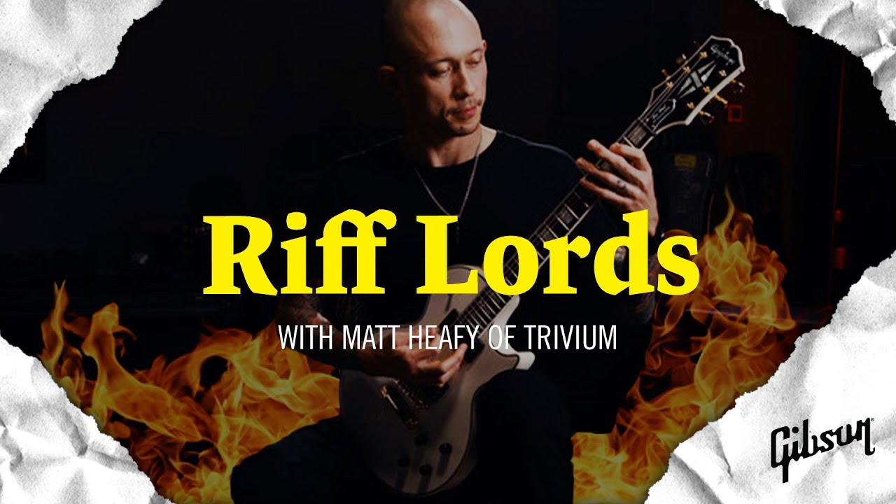 Riff Lords: ﻿Matt Heafy of Trivium – Gibson