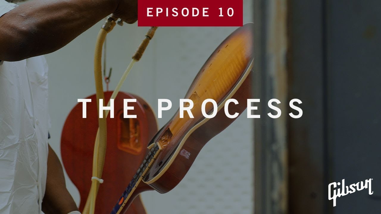 The Process S1 EP10 | Applying Nitrocellulose Lacquer Finish At Gibson USA