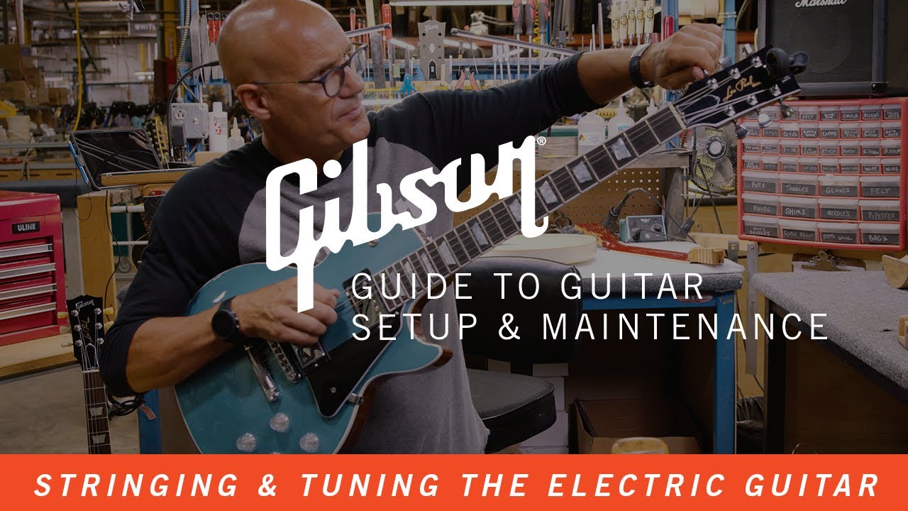 How To Change Guitar Strings And Tune An Electric Guitar