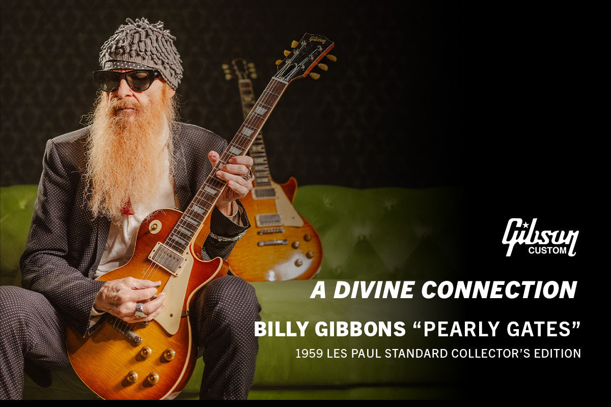 Gibson Custom announces once-in-a-lifetime Billy Gibbons “Pearly Gates” guitar and fan experience
