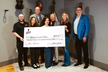 Banner Image For Gibson Gives: “We are proud to continue our partnership with FirstBank Amphitheater in our mission to support Williamson County schools”