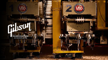 Tooling in the Gibson electric guitar factory in Nashville, Tennessee