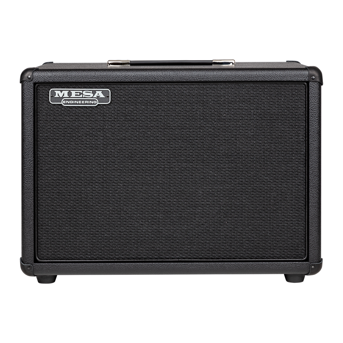 Mesa/Boogie 1x12 Rectifier 23" Cabinet, Black Bronco Vinyl with Black Jute Grille & Black Piping Cabinet Mesa/Boogie