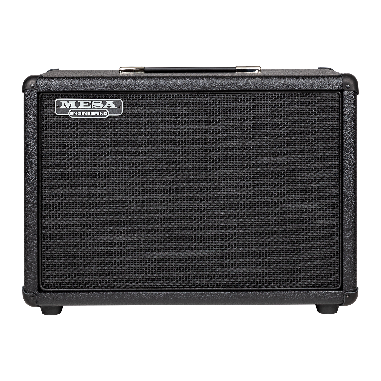 Mesa/Boogie 1x12 Rectifier 23" Cabinet, Black Bronco Vinyl with Black Jute Grille & Black Piping Cabinet Mesa/Boogie