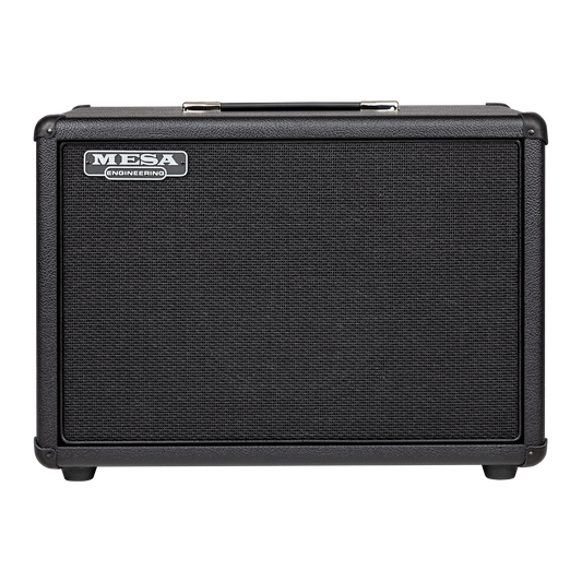 Mesa/Boogie 1x12 Rectifier 23" Cabinet, Black Bronco Vinyl with Black Jute Grille & Black Piping Cabinet Mesa/Boogie