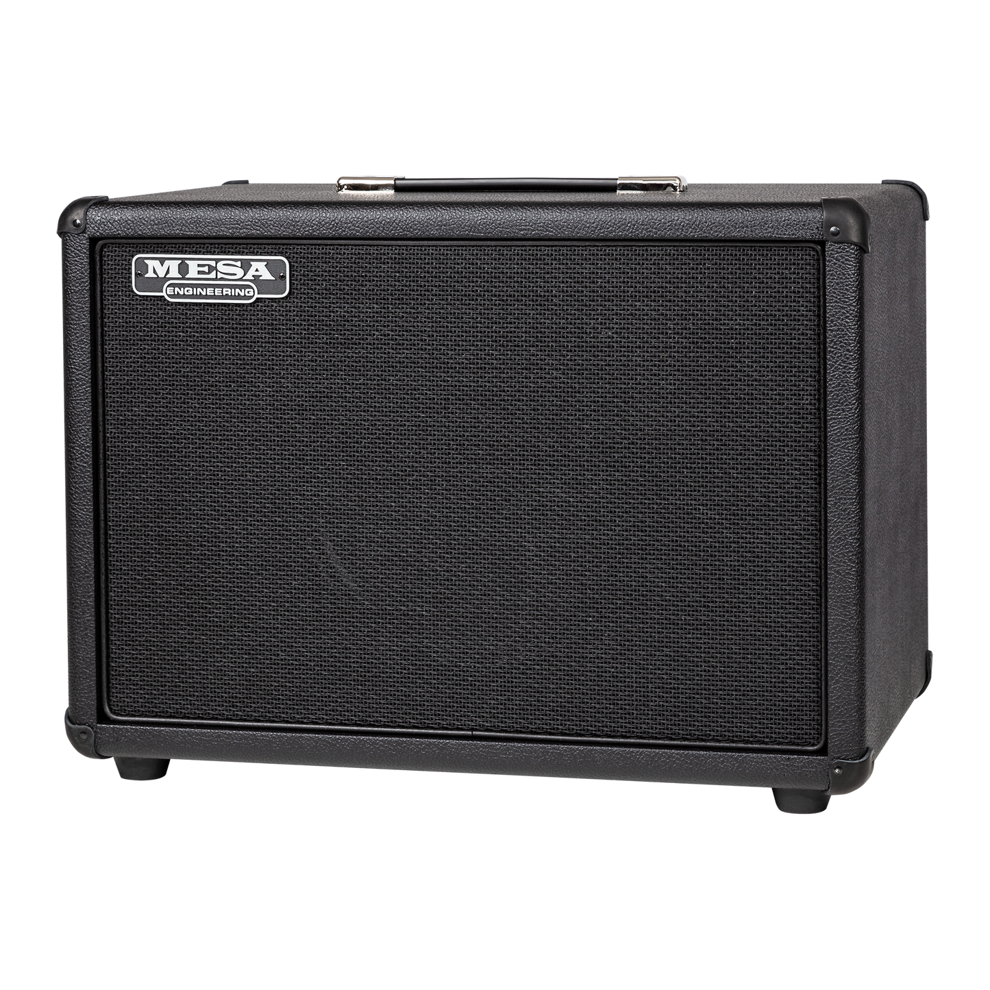 Mesa/Boogie 1x12 Rectifier 23" Cabinet, Black Bronco Vinyl with Black Jute Grille & Black Piping Cabinet Mesa/Boogie