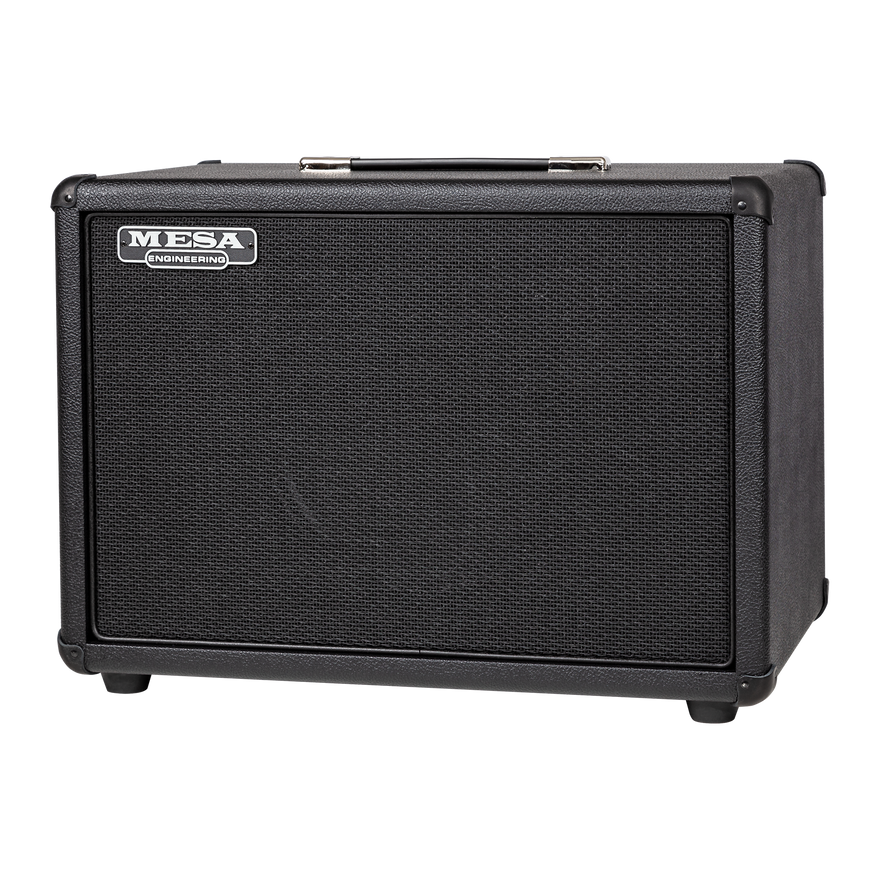 Mesa/Boogie 1x12 Rectifier 23" Cabinet, Black Bronco Vinyl with Black Jute Grille & Black Piping Cabinet Mesa/Boogie