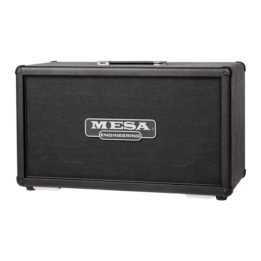Mesa/Boogie 2X12 Horizontal Rectifier Cabinet, Black Bronco Cabinet Mesa/Boogie
