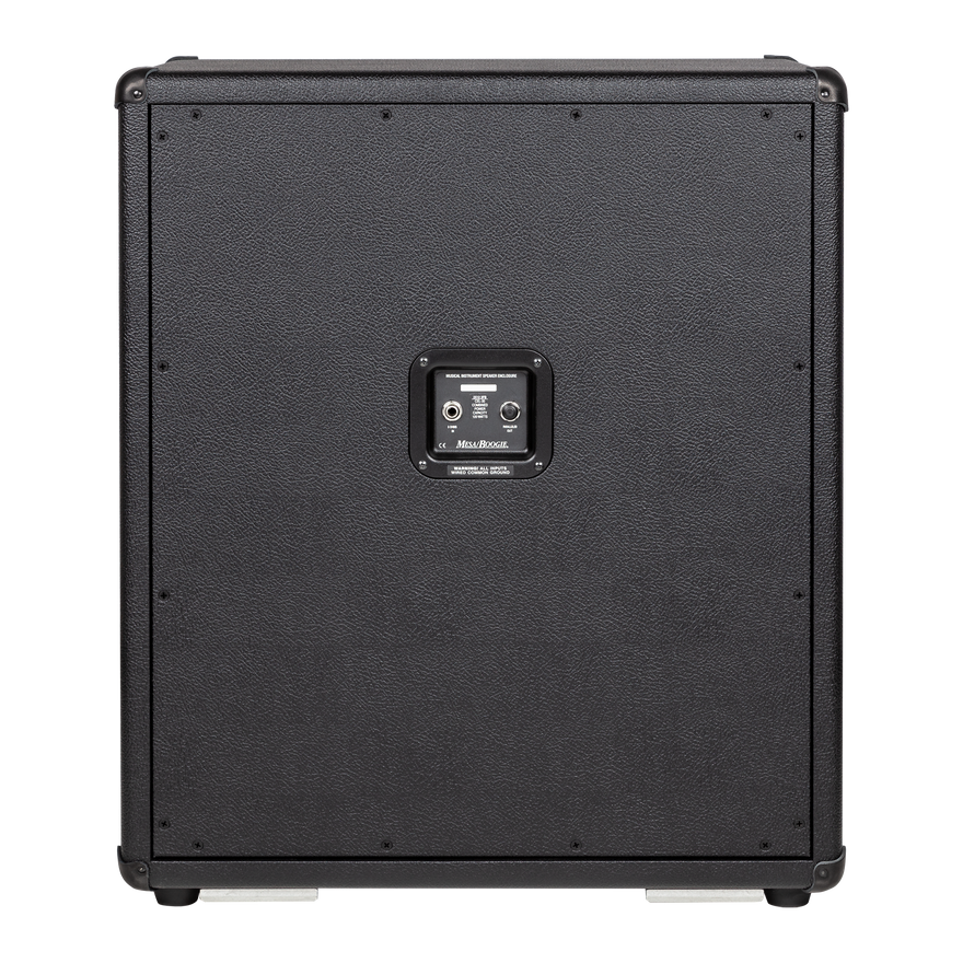 Mesa/Boogie 2x12 Rectifier Diagonal Cabinet, Black Bronco Vinyl with Black Jute Grille & Black Piping Cabinet Mesa/Boogie