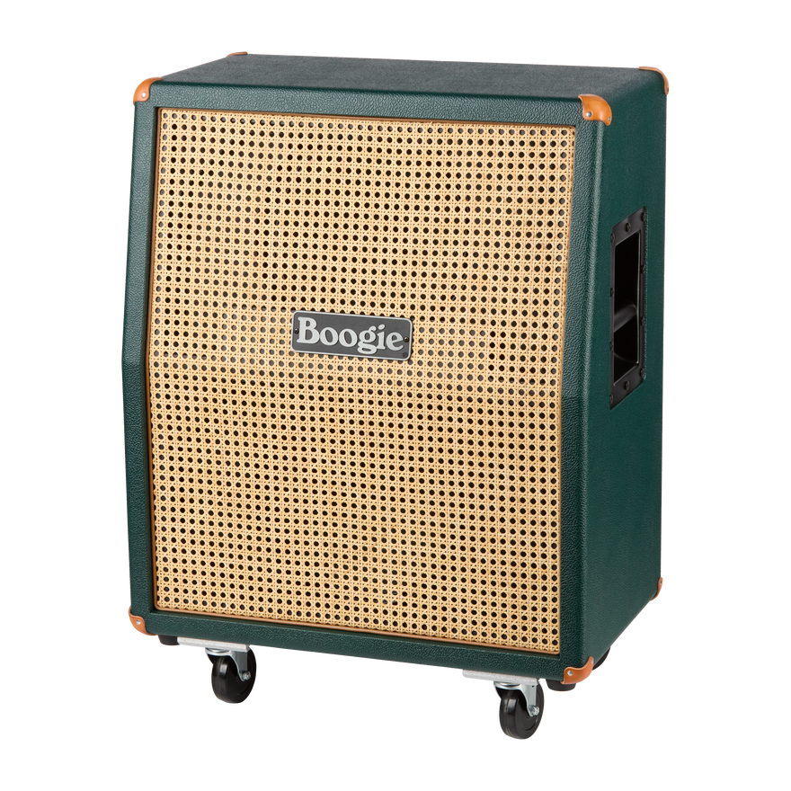 Mesa/Boogie Custom Configured 2x12 Vertical/Slant Rectifier Cabinet, Emerald Bronco Cabinet Mesa/Boogie