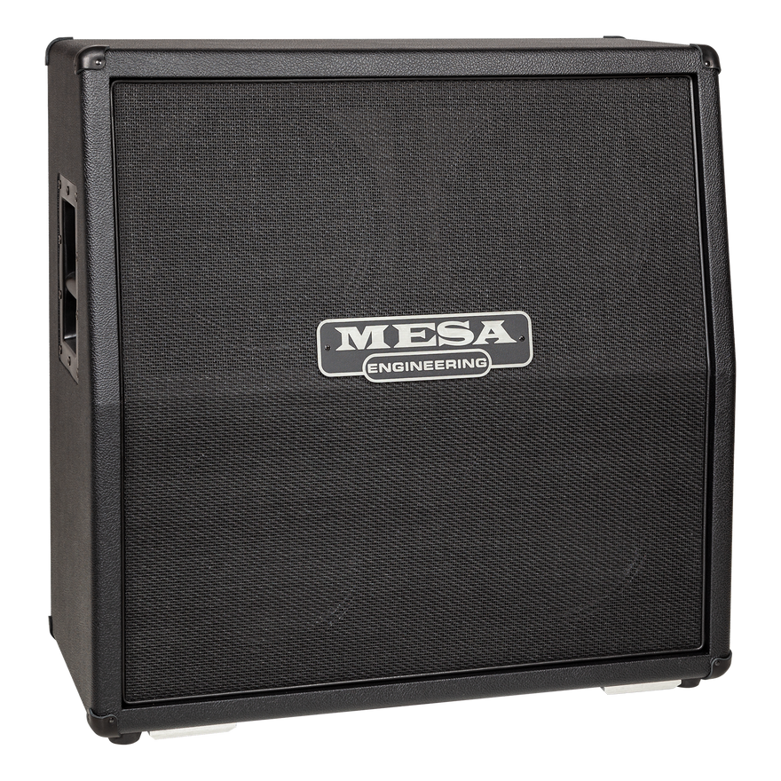 Mesa/Boogie 4X12 Rectifier Traditional Slant Cabinet, Black Bronco Cabinet Mesa/Boogie