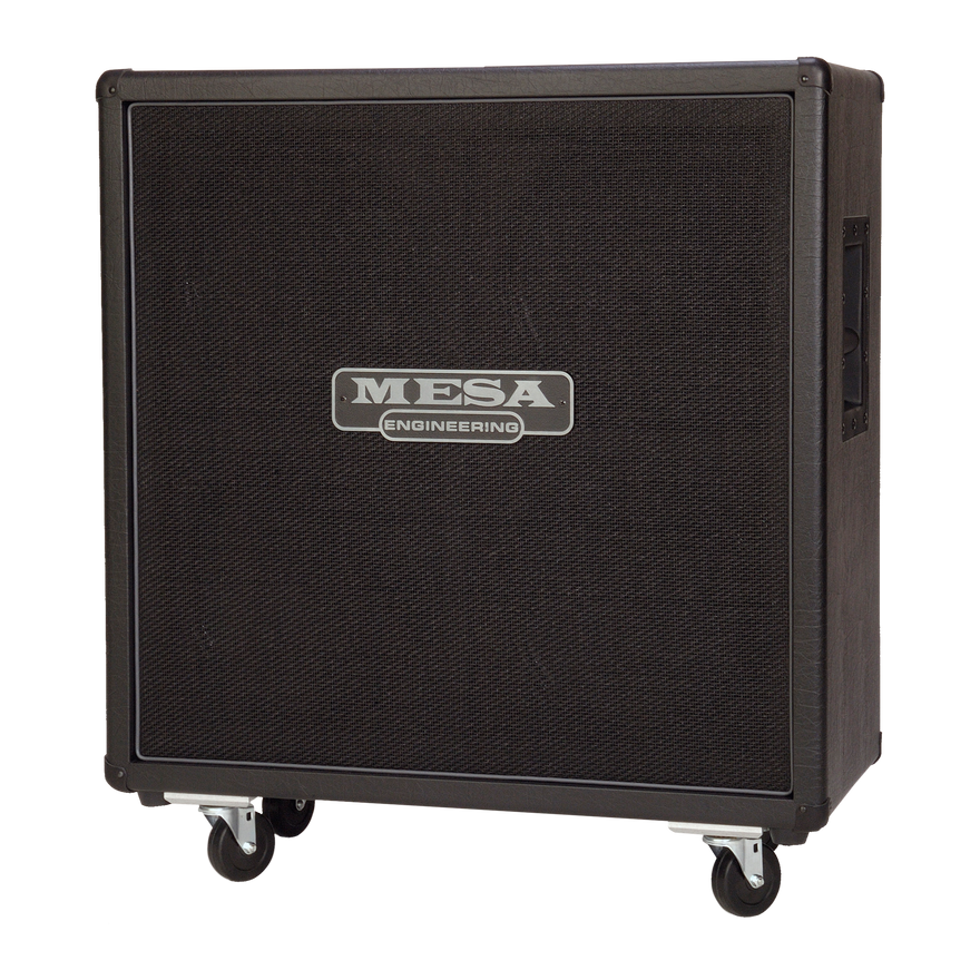 Mesa/Boogie 4x12 Rectifier Traditional Straight Cabinet, Black Taurus Cabinet Mesa/Boogie
