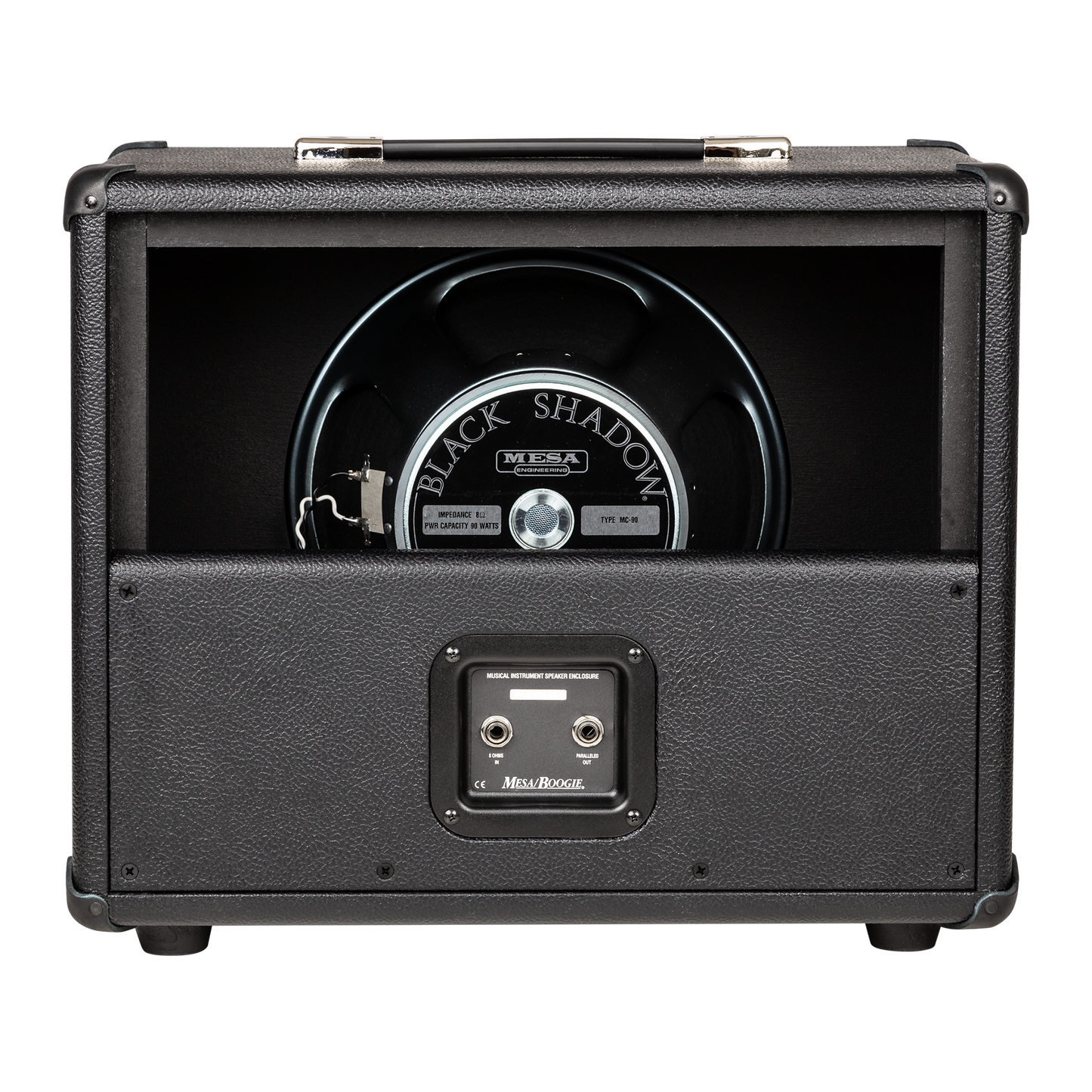 Mesa/Boogie 1x12 Boogie 19" Open Back Cabinet, Black Bronco Cabinet Mesa/Boogie