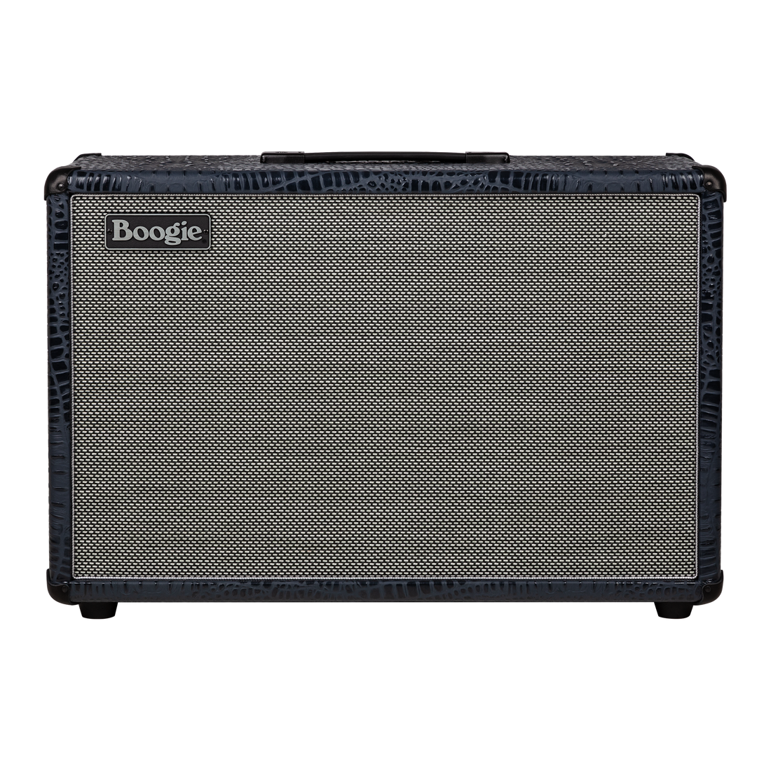 Mesa/Boogie Custom Configured 2x12 Boogie Open Back Cabinet, Navy Crocodile Cabinet Mesa/Boogie